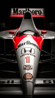Classic McLaren Honda Formula 1 Racing Car Mobile Wallpaper
