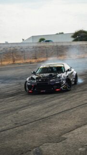 Nissan Silvia S15 Drift Car Racing Performance Mobile Wallpaper