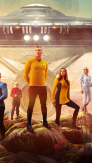 Star Trek Strange New Worlds Cast Mobile Wallpaper
