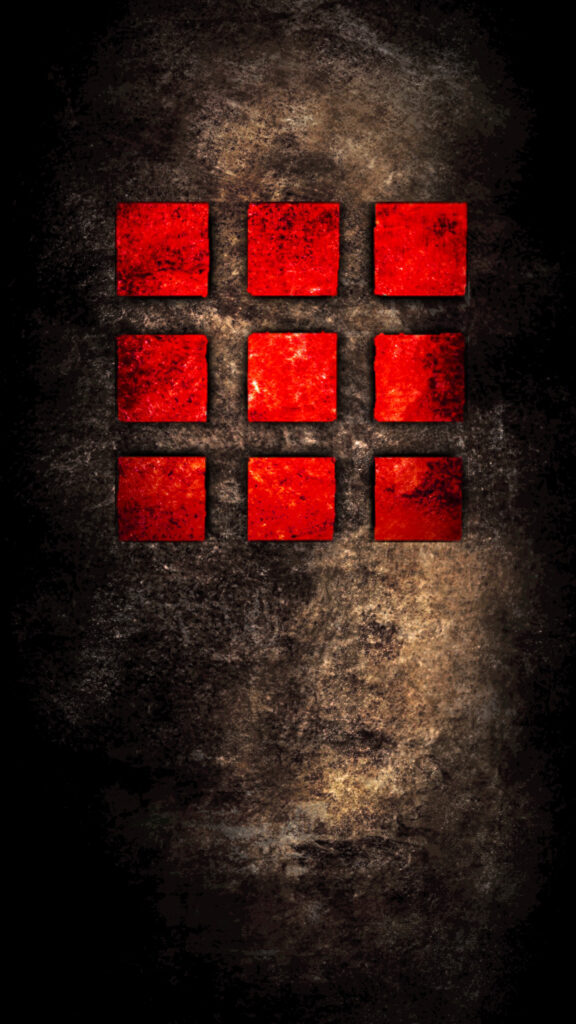 Red Abstract Squares Texture Mobile Wallpaper