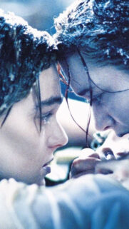 Cinematic Titanic Moment Close-up Mobile Wallpaper