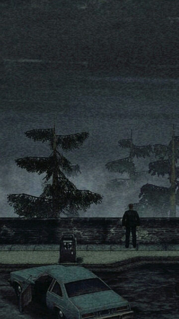 James Sunderland Standing by Toluca Lake Mobile Wallpaper