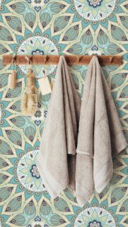 Bohemian Mandala Spiritual Energy Harmony for Home Interior Wallpaper