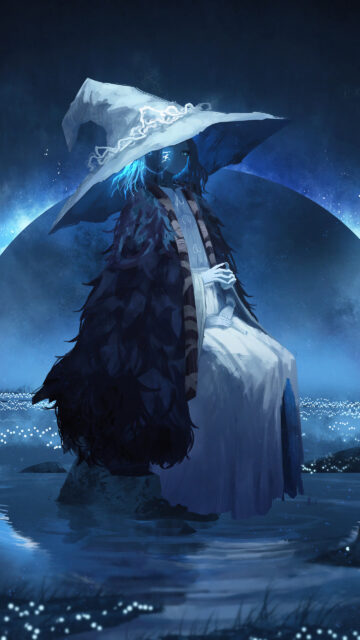 Ranni the Witch Elden Ring Fantasy Art Mobile Wallpaper