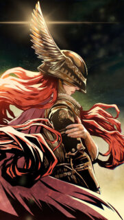 Malenia Blade of Miquella Elden Ring Mobile Wallpaper