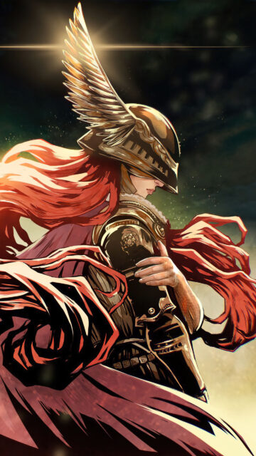 Malenia Blade of Miquella Elden Ring Mobile Wallpaper
