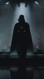 Darth Vader Silhouette Cinematic 4K Mobile Wallpaper