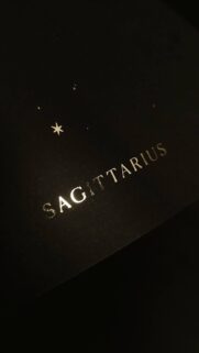 Minimalist Sagittarius Zodiac Constellation and Astrology Aesthetic Wallpaper