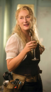 Meryl Streep as Donna Sheridan Mobile Wallpaper