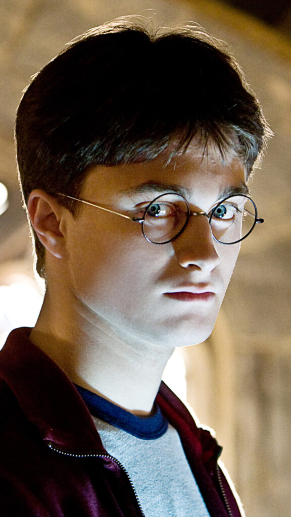 Close-up Portrait of Harry Potter as Mobile Wallpaper