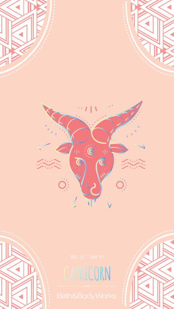 Capricorn Earth Element Zodiac Aesthetic Astrology Phone Wallpaper