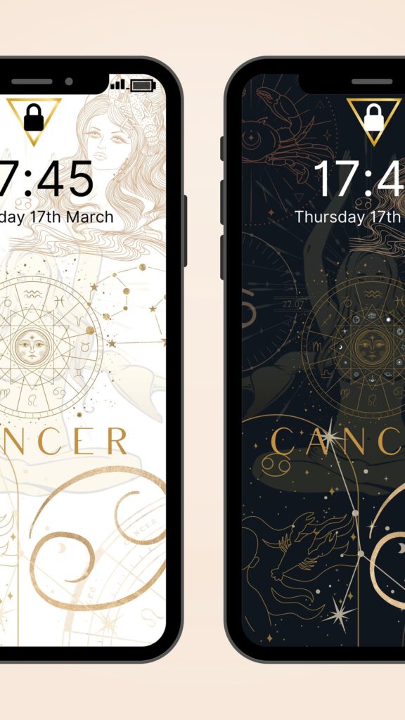 Cancer Zodiac Sign Aesthetic: Moon-Ruled Emotional Depth and Intuition Wallpaper
