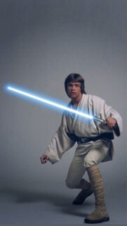 Iconic Luke Skywalker Star Wars Mobile Wallpaper