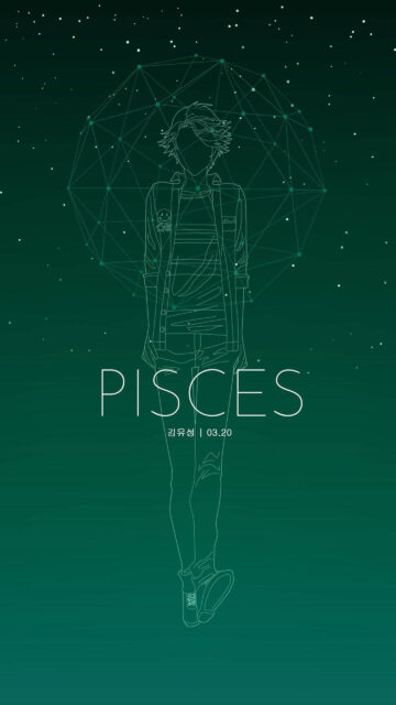 Pisces Zodiac Aesthetic: Mystical Water Sign Astrology Phone Wallpaper