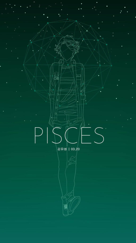 Pisces Zodiac Aesthetic: Mystical Water Sign Astrology Phone Wallpaper