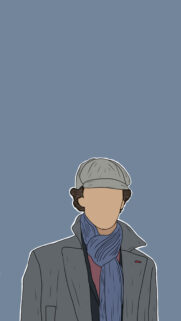 Minimalist Detective Fashion Style Mobile Wallpaper