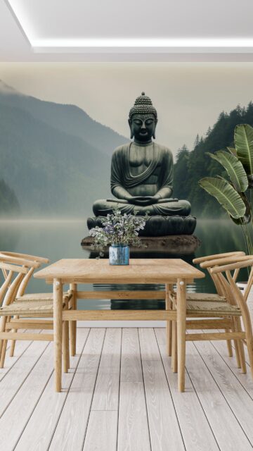 Zen Buddha Meditation and Inner Peace Spiritual Aesthetic Wallpaper