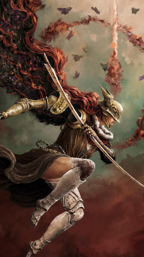 Malenia Blade of Miquella Epic 4K Mobile Wallpaper