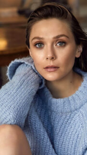 Elizabeth Olsen Portrait Mobile Wallpaper