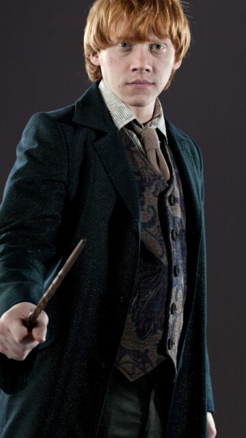 Rupert Grint as Ron Weasley Harry Potter Mobile Wallpaper