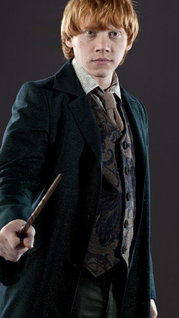 Rupert Grint as Ron Weasley Harry Potter Mobile Wallpaper