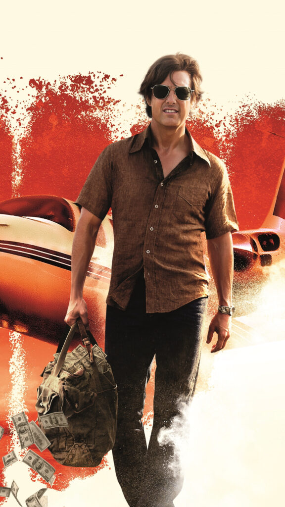 American Made Tom Cruise Movie Style Mobile Wallpaper