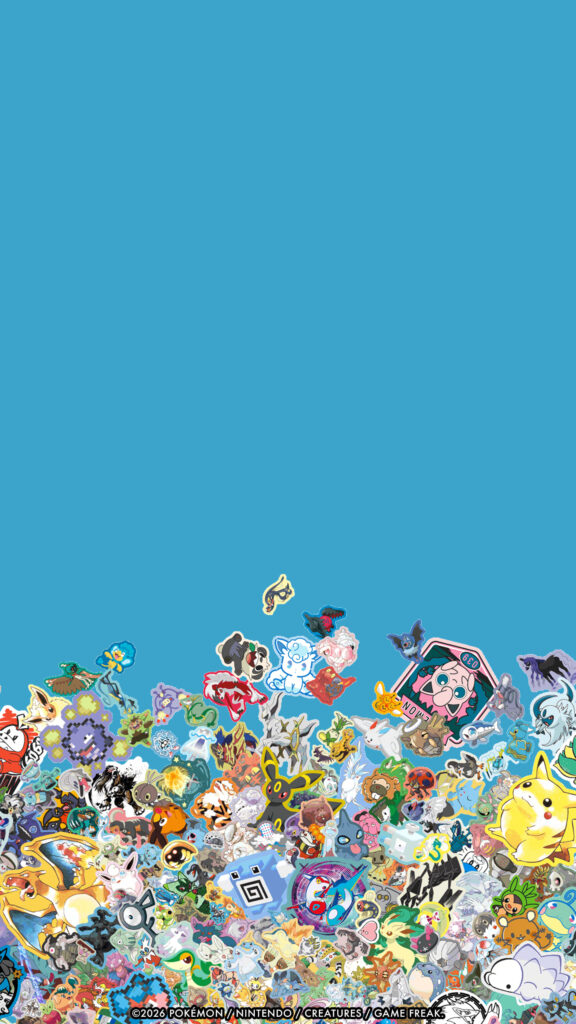 Jumbo Pokémon Collage Art Mobile Wallpaper