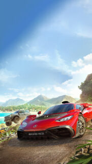 Forza Horizon 5 Red Mercedes-AMG ONE Mobile Wallpaper