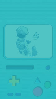 Retro Pixel Pokémon Trainer Game Boy Mobile Wallpaper