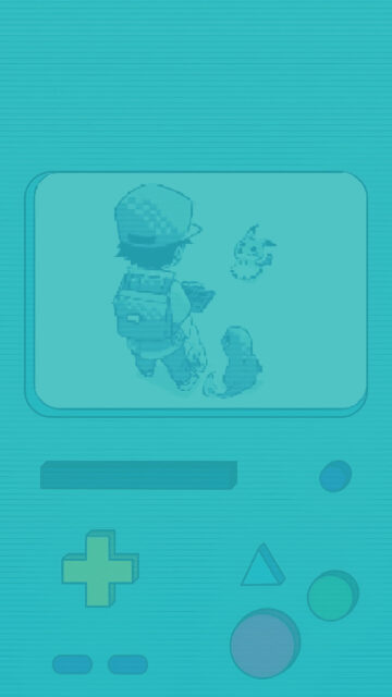 Retro Pixel Pokémon Trainer Game Boy Mobile Wallpaper
