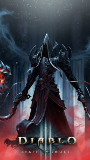 Malthael Reaper of Souls Diablo 3 Mobile Wallpaper