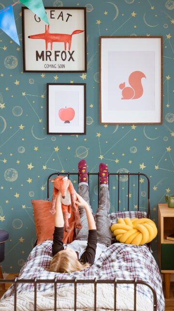 Celestial Star Map and Zodiac Constellation Magic Energy Wallpaper