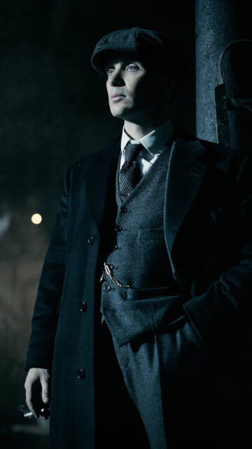 Thomas Shelby Cinematic Portrait 4K Mobile Wallpaper
