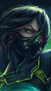 Viper Valorant Tactical Agent Mobile Wallpaper