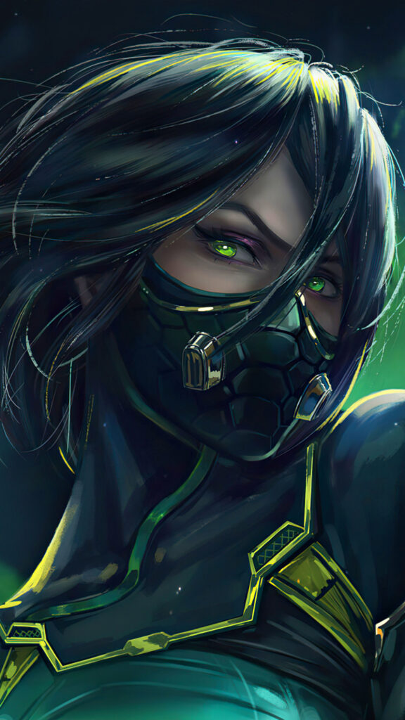Viper Valorant Tactical Agent Mobile Wallpaper