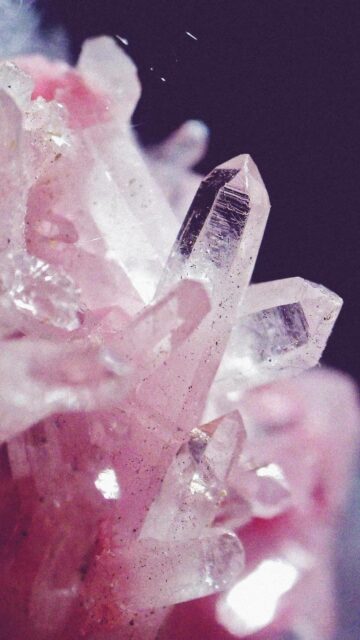 Rose Quartz Crystal Healing Energy and Spiritual Harmony Wallpaper