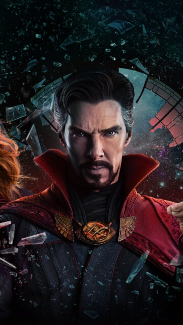 Doctor Strange Cinematic Portrait Mobile Wallpaper
