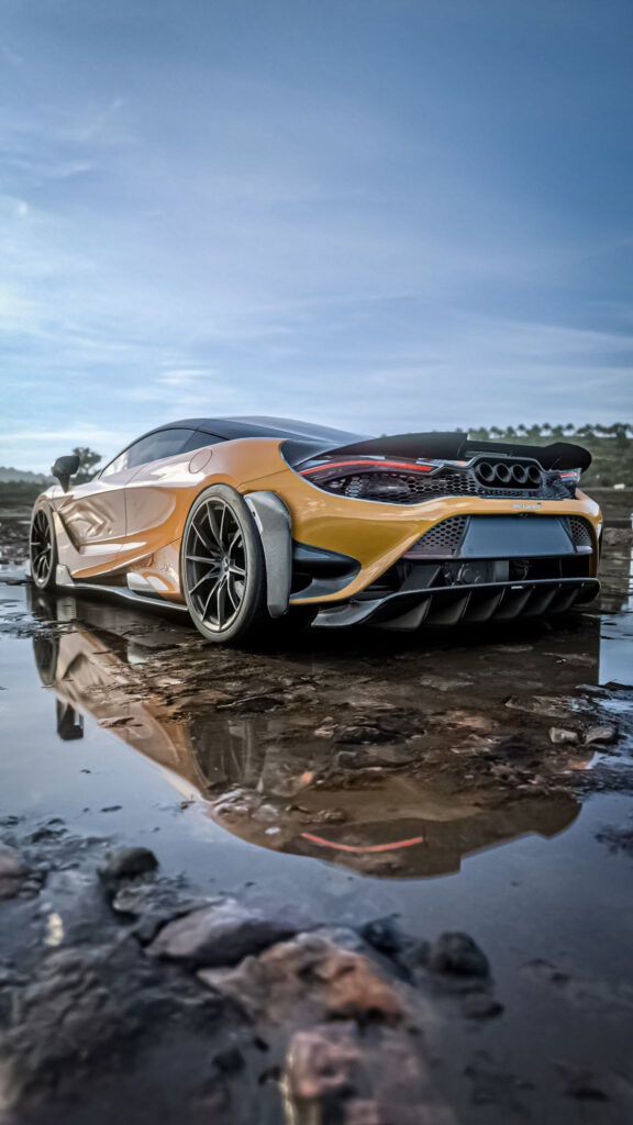 McLaren 720S Sports Car Mobile Wallpaper