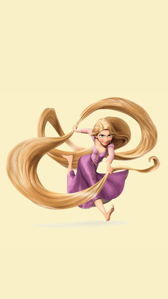Rapunzel Disney Princess Mobile Wallpaper