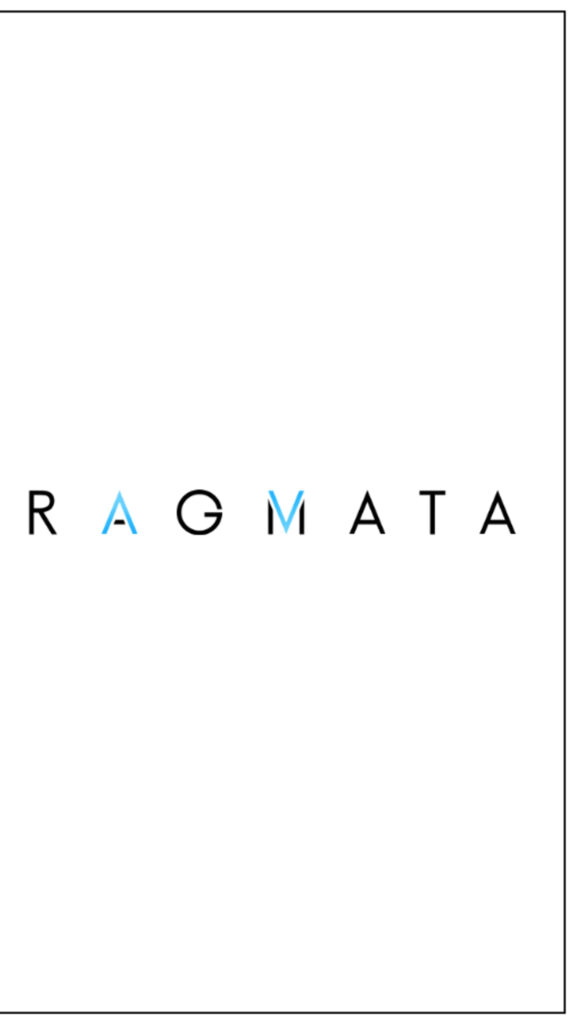 Pragmata Minimalist Logo Mobile Wallpaper