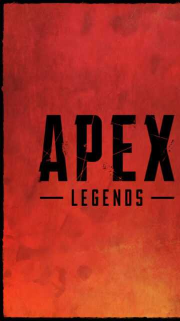 Apex Legends Red Grunge Style Phone Wallpaper