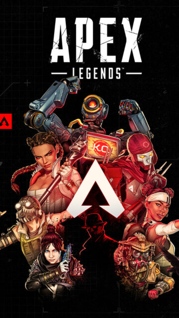 Apex Legends Official Character Collage Mobile Wallpaper