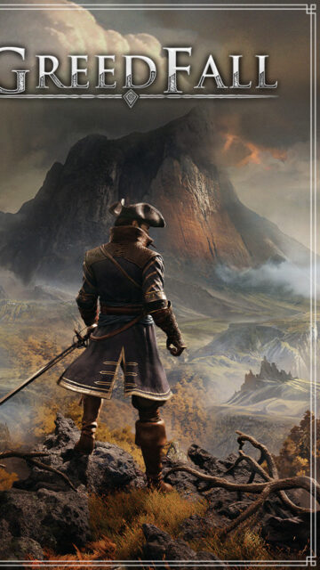 GreedFall Adventurer Mountain View Mobile Wallpaper