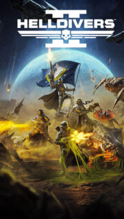 Helldivers 2 Intense Galactic Battle Mobile Wallpaper