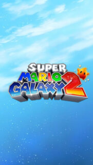 Super Mario Galaxy 2 Logo Mobile Wallpaper