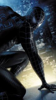 Spider-Man 4K Mobile Wallpaper: Iconic Marvel Superhero Cinematic Action Background