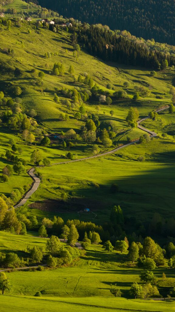 Taurus Earth Energy Serene Nature Landscape Zodiac Wallpaper