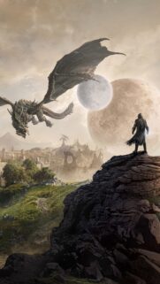 Epic The Elder Scrolls Skyrim Gaming Wallpaper for Mobile – High Quality 4K Background