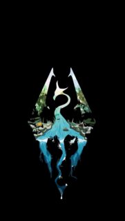 Epic Skyrim Dragonborn Adventure 4K Mobile Gaming Wallpaper – Bestwallpapers.net