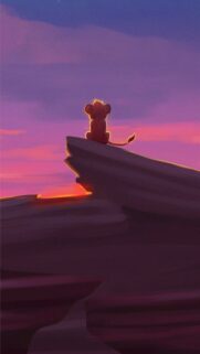 The Lion King Majestic Sunset Silhouette Mobile Wallpaper – High Quality 4K